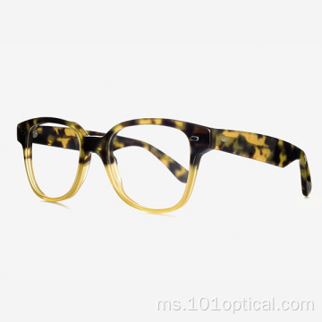 Bingkai Optik Wanita dan Lelaki D-Frame Classic Acetate